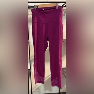 All in motion leggings- burgundy color